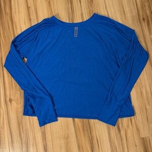 Beyond Yoga Featherweight Daydreamer Pullover in Court Blue